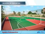 Vista panorâmica da quadra poliesportiva - Valle das Mangueiras